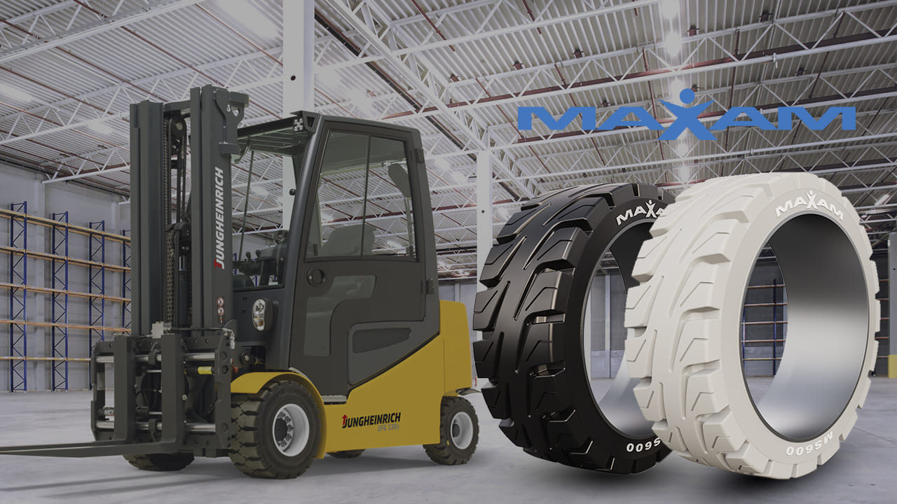 Автопогрузчикам предложили новые шины Maxam MS600 Автопогрузчикам предложили новые шины Maxam MS600